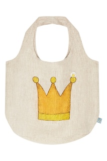 Текстильная сумка с короной Lisa&Leo