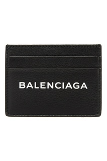 Черная визитница Balenciaga