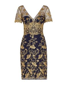 Короткое платье Marchesa Notte