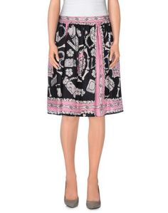 Юбка до колена Moschino Cheap and Chic