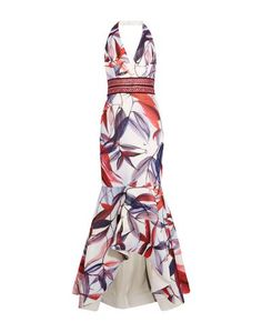 Длинное платье Badgley Mischka