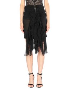 Юбка до колена Saint Laurent
