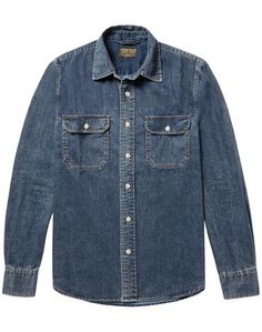 Джинсовая рубашка Jean Shop