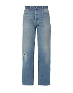 Джинсовые брюки-капри Re/Done BY Levis