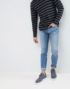 Синие узкие джинсы Pull&Bear - Зеленый