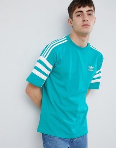 Зеленая футболка adidas Originals Authentic DJ2860 - Зеленый