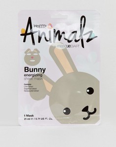 Листовая маска для лица Pretty Animalz - Кролик - Бесцветный Masque Bar
