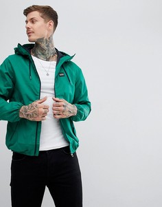 Зеленая непромокаемая куртка с капюшоном Pull&Bear - Зеленый