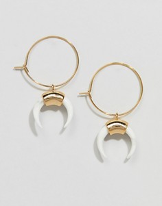 Серьги-кольца Orelia - Золотой