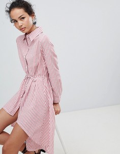 Платье-рубашка QED London - Красный