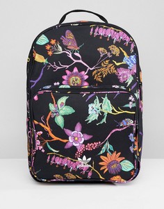 Рюкзак с цветочным принтом аdidas Originals - Черный