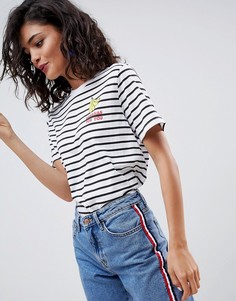 Футболка в полоску Heartbreak - Мульти