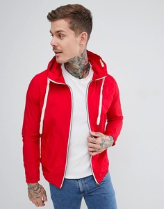 Красная куртка с капюшоном Pull&Bear - Красный