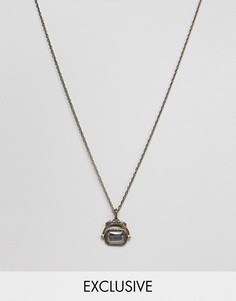 Ожерелье с подвеской Reclaimed Vintage inspired эксклюзивно для ASOS - Золотой