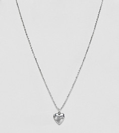 Серебристое ожерелье с подвеской DesignB London - Серебряный