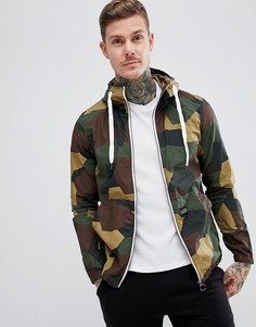 Зеленая куртка с капюшоном Pull&Bear - Зеленый