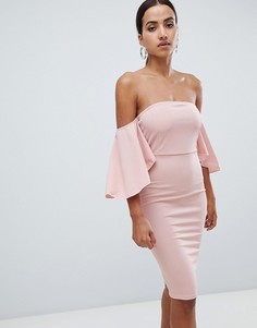 Платье миди AX Paris - Розовый