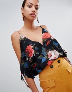 Топ с v-образным вырезом Missguided - Мульти