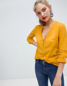 Oversize-блузка Esprit - Желтый