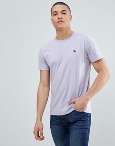Футболка с круглым вырезом Abercrombie & Fitch Pop Icon - Фиолетовый
