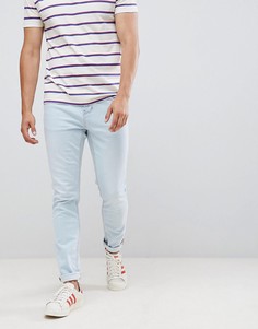 Голубые узкие джинсы Pull&Bear - Синий