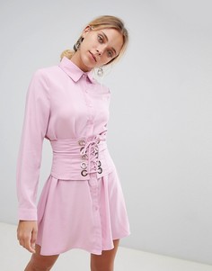 Платье-рубашка Glamorous - Фиолетовый