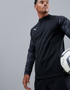 Черный свитшот с молнией Puma Football NXT 65558201 - Черный