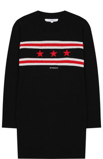 Платье из смеси шерсти и кашемира Givenchy