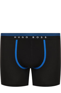 Хлопковые боксеры с широкой резинкой BOSS