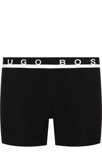 Хлопковые боксеры с широкой резинкой BOSS