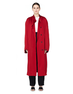 Красный плащ на пуговицах Haider Ackermann