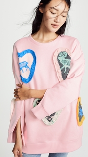 Michaela Buerger Scandanavian Love Sweatshirt