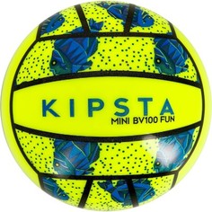 Мини–мяч Для Пляжного Волейбола Bv100 Желтый Зеленый Kipsta