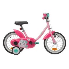 Велосипед 14 Дюймов Для Детей 3-5 Лет Unicorn 500 Btwin