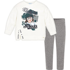 Комплект: толстовка и леггинсы Mayoral для девочки