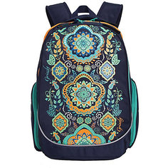 Рюкзак школьный Grizzly, тёмно-синий