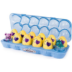 Коллекционные фигурки Spin Master Hatchimals в голубой коробке, 12 штук