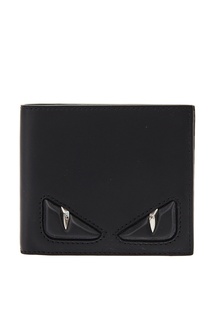 Кожаный кошелек с аппликацией Fendi