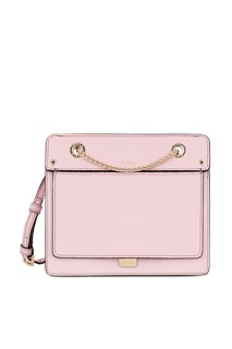 Розовая сумка из кожи Like Furla