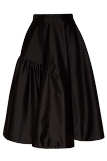 Черная юбка с драпировкой No.21