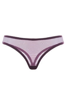 Фиолетовые трусики-тринги Basic Petra