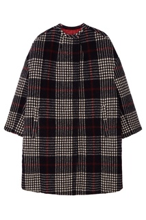 Двустороннее шерстяное пальто в клетку Harrison Isabel Marant