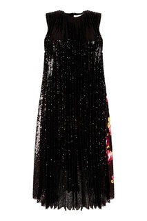 Платье с пайетками Msgm