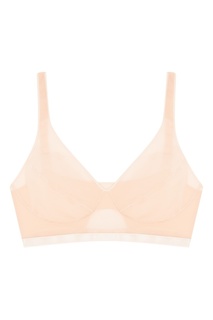 Бежевый бюстгальтер с отделкой Bra Basic Monroe Le Journal Intime