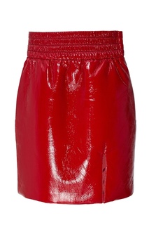 Красная мини-юбка Miu Miu