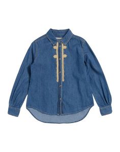 Джинсовая рубашка Ermanno Scervino Junior