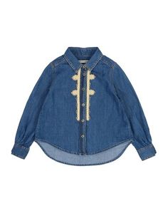 Джинсовая рубашка Ermanno Scervino Junior