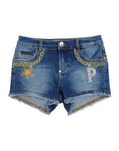 Джинсовые шорты Philipp Plein