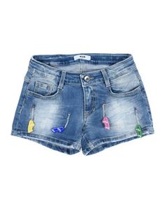 Джинсовые шорты Msgm