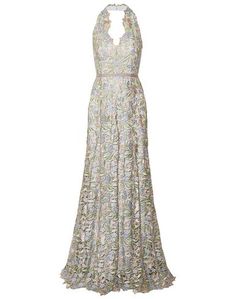 Длинное платье Marchesa Notte